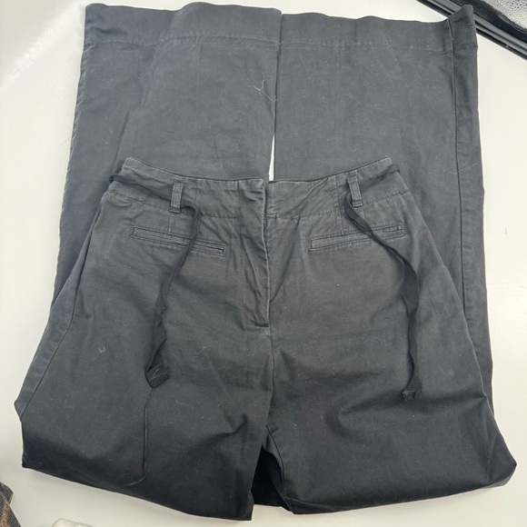 Maeve by Anthropologie Wide leg Black Pants - Picture 2 of 10